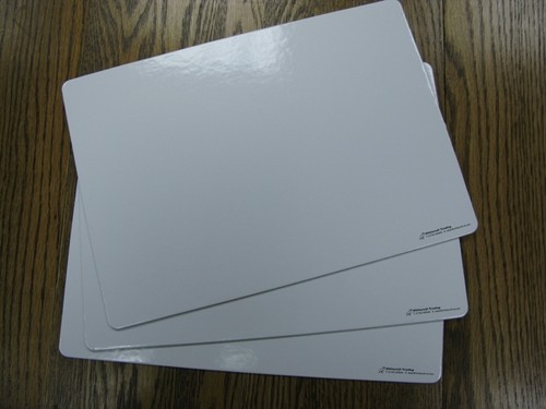 Pupil whiteboards plain 3mm - pupil,