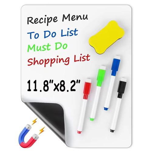 Magnetic whiteboard fridge - a4,