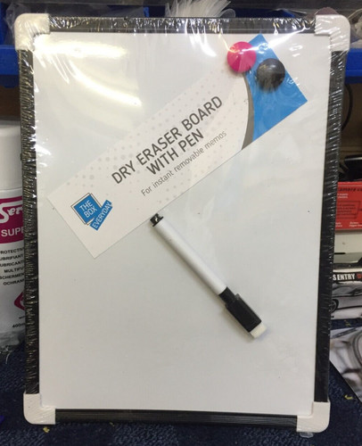 Dry eraser board - dry, with