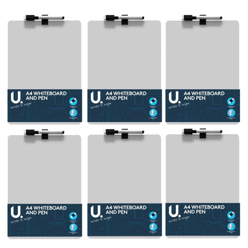 5pcs dry wipe mini office - a4,