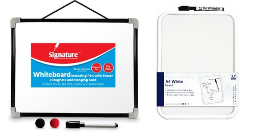 Magnetic whiteboard dry - a4,