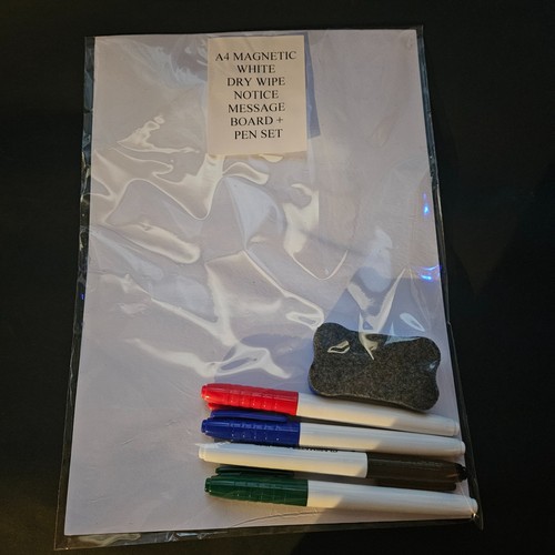 Magnetic whiteboard for - a4,