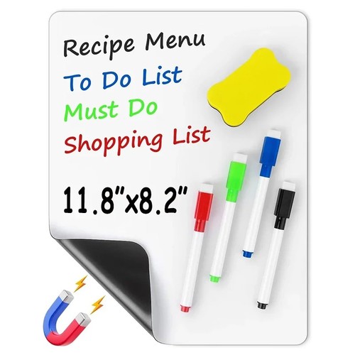 Magnetic whiteboard fridge - a4,