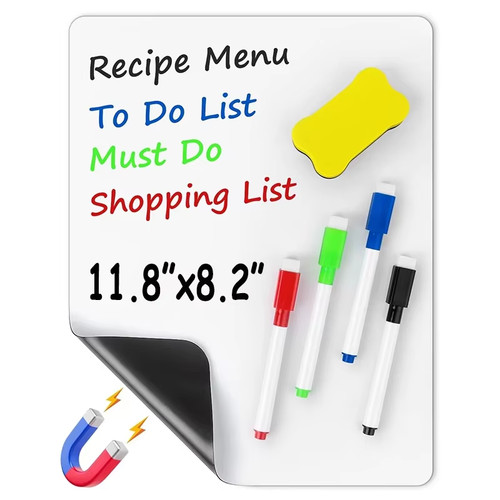 Magnetic whiteboard fridge - a4,