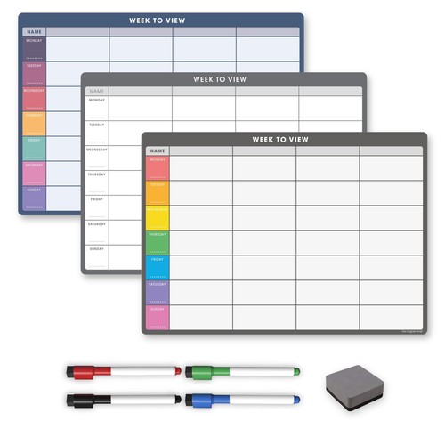 Magnetic weekly planner - weekly,