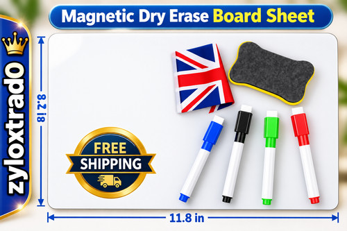 Magnetic whiteboard fridge - a4,