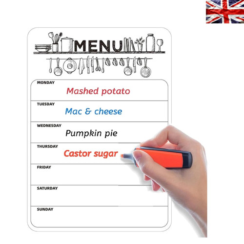 Magnetic weekly food - magnetic,