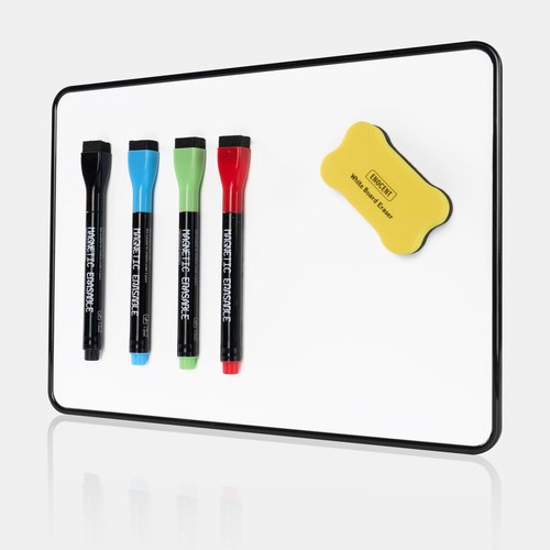 Magnetic whiteboard with - magnetic,