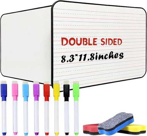 Lined mini dry erase - dry, board