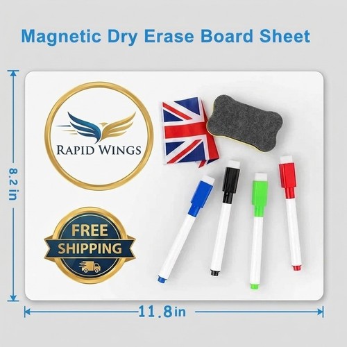 Magnetic whiteboard fridge - a4,
