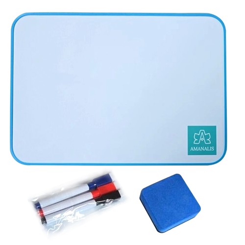 Magnetic whiteboard double - a4,