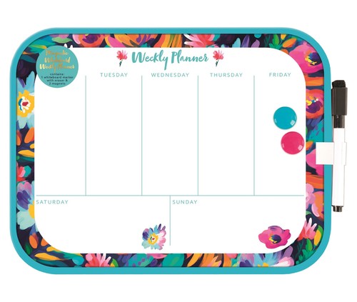 Magnetic weekly planner - magnetic,
