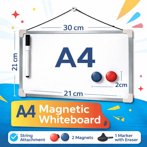 Magnetic whiteboard dry - magnetic,